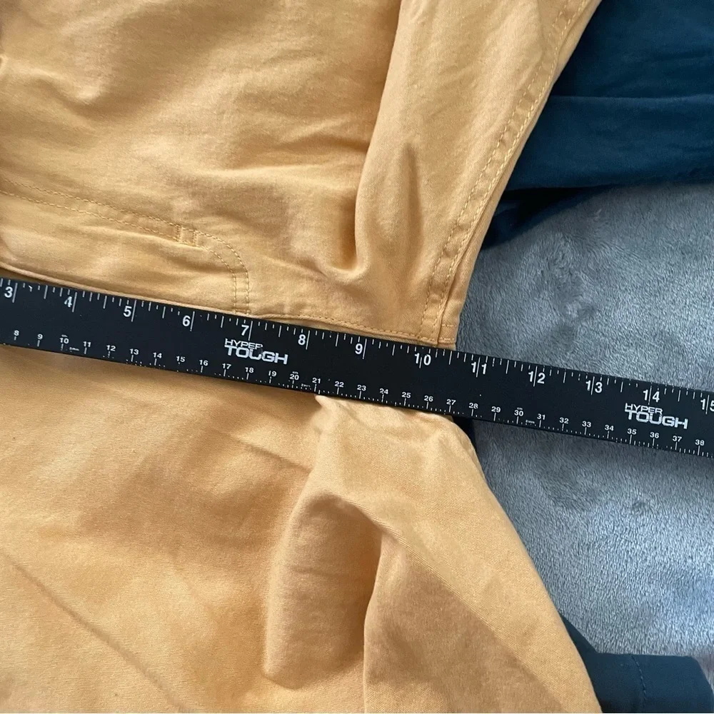 Refinery Republic Men's Belted Chino Shorts Set of 2 Yellow Navy Size 32